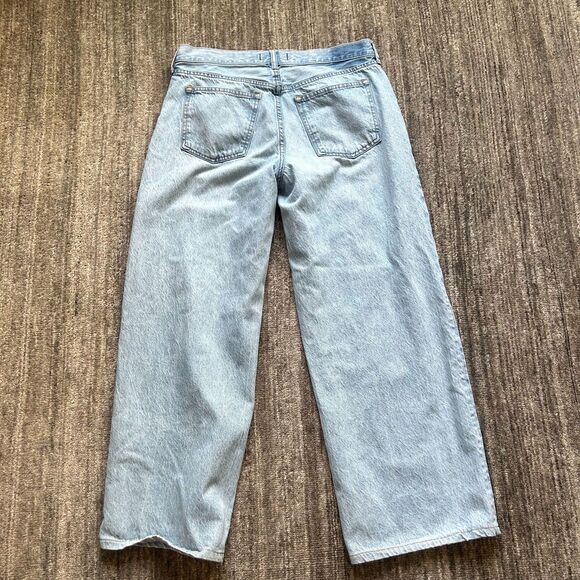 Abercrombie & Fitch Ultra Loose Low Rise Jeans Curve Love - Size 29 / 29 inseam - Picture 3 of 8